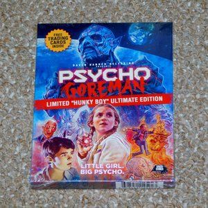 Psycho Goreman Limited Hunky Boy Ultimate Edition Blu-ray 2021 3-Disc Brand New